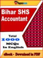 Bihar SHS Accountant PDF Book In English - MCQ / Objective Questions