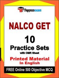 NALCO GET Book in English - Practice Set