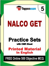 NALCO GET Book in English - Mock Test / Practice Set