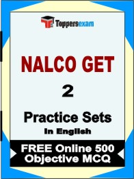 NALCO GET Book in English - Question Paper / Practice Set
