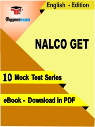 NALCO GET PDF Book In English - Mock Test/Practice Set