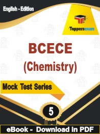 BCECE (Chemistry) Exam  PDF Book In English - Practice Set