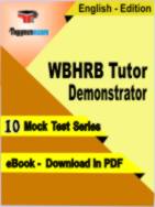 WBHRB Tutor Demonstrator Test PDF Book In English - Mock Test/Practice Set