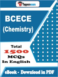 BCECE (Chemistry) Exam PDF Book In English - MCQ / Objective Questions