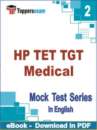 HP TET TGT Medical Exam PDF Book In English - Question Paper