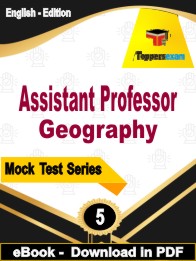 Assistant Professor Geography PDF Book In English - Practice Set