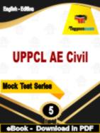 UPPCL AE Civil Test PDF Book In English - Practice Set