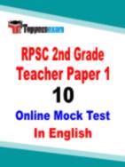 RPSC 2nd Grade Teacher PDF Free Download