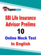 SBI Life Insurance Advisor Practice Set