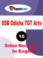 SSB Odisha TGT Arts Question Paper