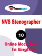 NVS Stenographer Free Mock Test