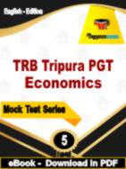 TRB Tripura PGT Economics Test  PDF Book In English - Practice Set