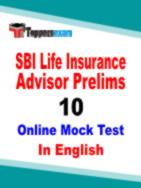SBI Life Insurance Advisor Practice Set