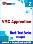 VMC Apprentice Test PDF Book In English - Question Paper