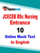 JCECEB BSc Nursing Entrance Model Paper