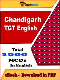 Chandigarh TGT English PDF Book In English - MCQ / Objective Questions