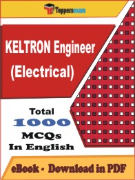 KELTRON Engineer (Electrical) Exam PDF Book In English - MCQ / Objective Questions