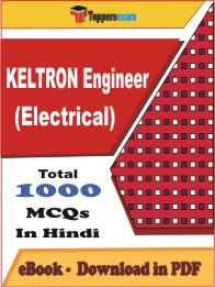 KELTRON Engineer (Electrical) Exam PDF Book In Hindi - MCQ / Objective Questions