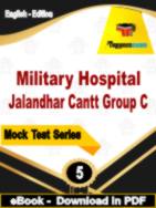 Military Hospital Jalandhar Cantt Group C Test  PDF Book In English - Practice Set
