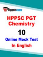 HPPSC PGT Chemistry Free Mock Test 2024
