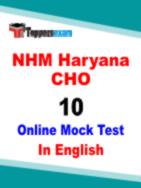 NHM Haryana CHO Practice Set