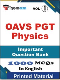 OAVS PGT Physics Book in English - Objective MCQ (VOL.1)