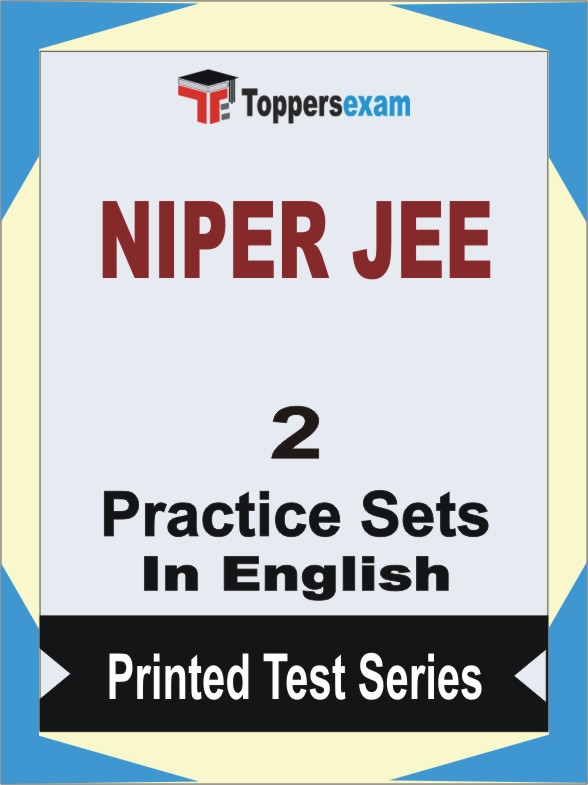 NIPER JEE Book in English - Question Paper / Practice Set