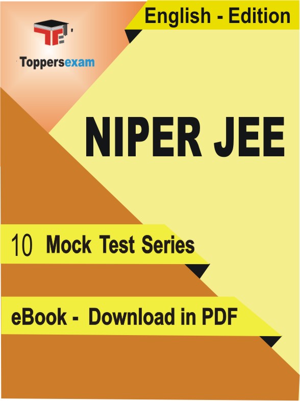 NIPER JEE PDF Book In English - Mock Test/Practice Set