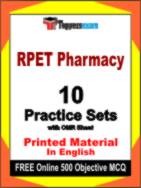 RPET Pharmacy Test Book in English - Practice Set