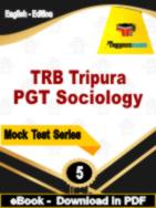 TRB Tripura PGT Sociology Test  PDF Book In English - Practice Set