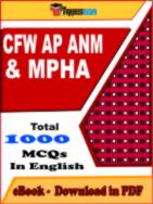 CFW AP ANM & MPHA Questions and Answers PDF