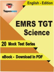 EMRS TGT Science  Test PDF Book In English - Mock Test/Practice Set