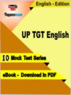 UP TGT English Test PDF Book In English - Mock Test/Practice Set