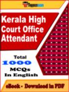 Kerala High Court Office Attendant Book PDF