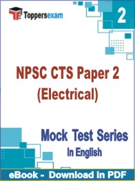NPSC CTS Paper 2 (Electrical) Exam PDF Book In English - Question Paper