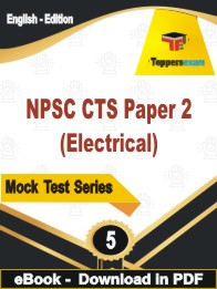 NPSC CTS Paper 2 (Electrical) Exam  PDF Book In English - Practice Set