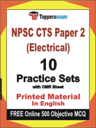 NPSC CTS Paper 2 (Electrical) Exam Book in English - Practice Set