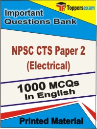 NPSC CTS Paper 2 (Electrical) Exam  Book in English - Objective MCQ