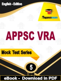 APPSC VRA PDF Book In English - Practice Set