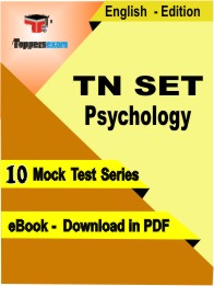 TN SET Psychology PDF Book In English - Mock Test/Practice Set