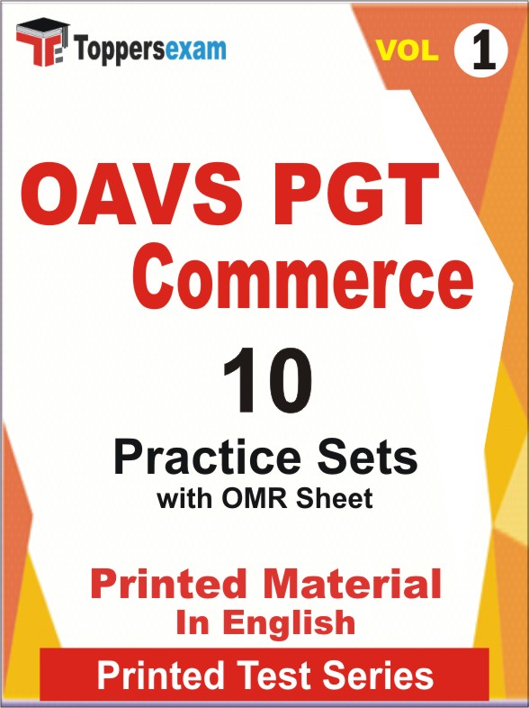 OAVS PGT Commerce Book in English - Practice Set (VOL.1)