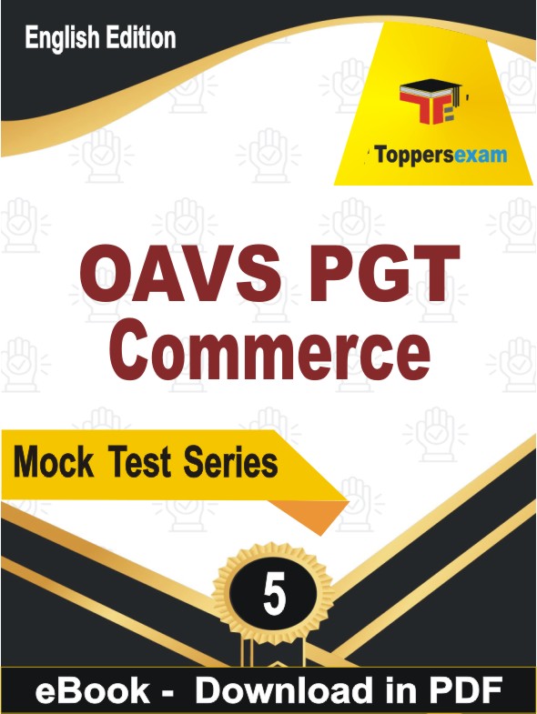 OAVS PGT Commerce PDF Book In English - Practice Set