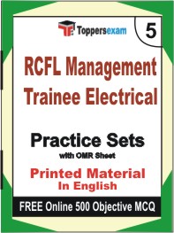 RCFL Management Trainee Electrical Exam Book in English - Mock Test / Practice Set