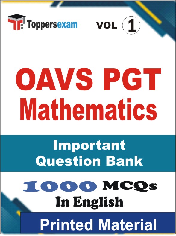 OAVS PGT Mathematics Book in English - Objective MCQ (VOL.1)