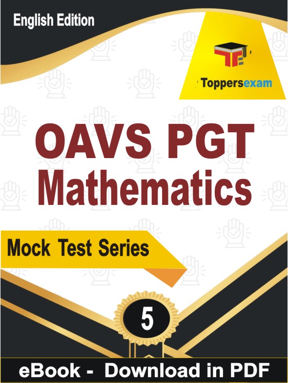 OAVS PGT Mathematics PDF Book In English - Practice Set