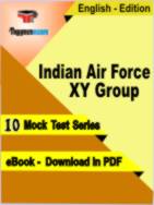 Indian Air Force XY Group Test PDF Book In English - Mock Test/Practice Set