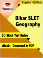 Bihar SLET Geography Test PDF Book In English - Mock Test/Practice Set