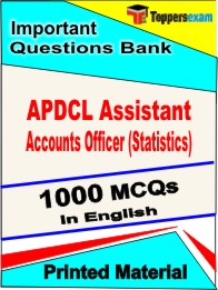 APDCL Assistant Accounts Officer (Statistics) Book in English - Objective MCQ