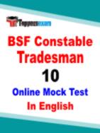 BSF Constable Tradesman Practice Set 2024