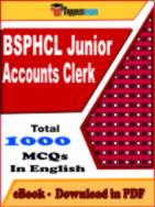 BSPHCL Junior Accounts Clerk Book PDF Download